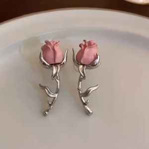 WHBM " FOREVER ROSES" STUD EARRINGS NWOT